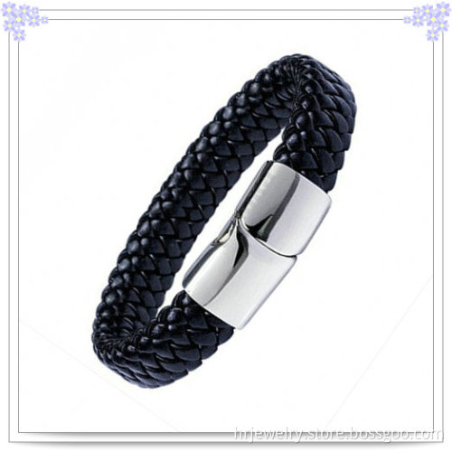 Magnetic Jewelry Leather Bracelet for Jewelry Fashion (HR0505)
